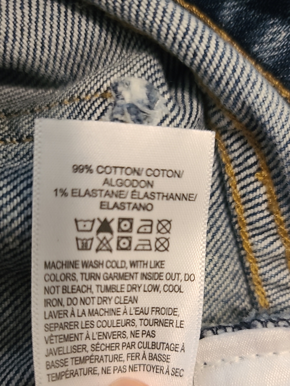 EASY RIDER DISTRESSED JEANS - Picture 6 of 6